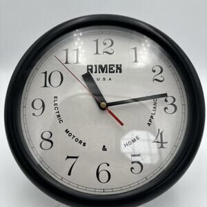Vintage General Electric And Home Appliances Kitchen Wall Clock Rimex
